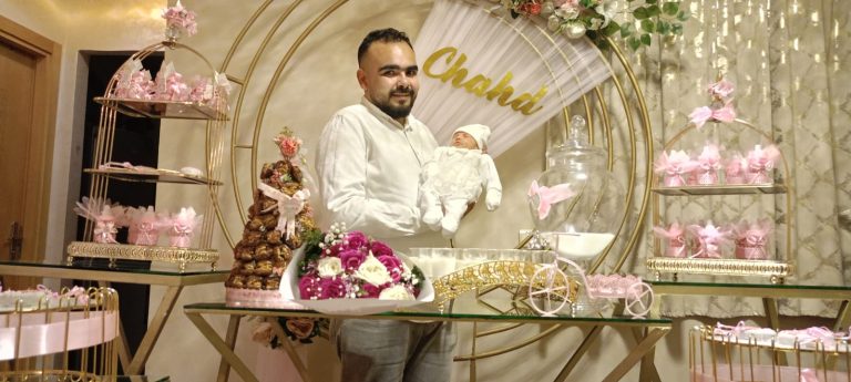 تهنئة… بيت السيد محمد العاقل يزدان بمولودة جديدة