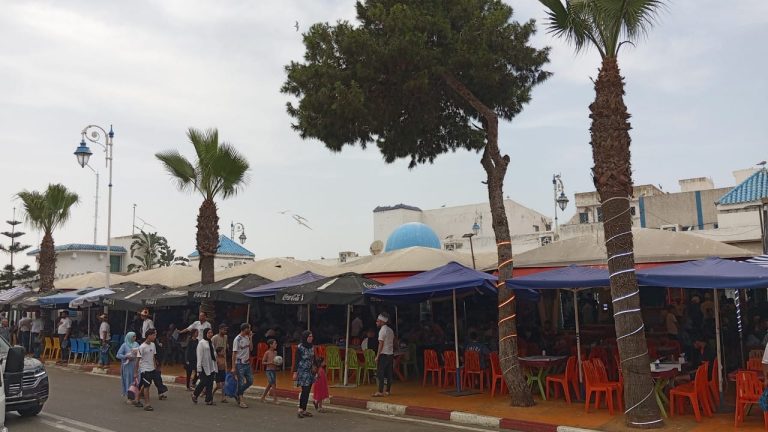 السمك بالمضيق