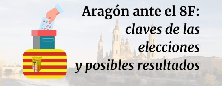 Aragón ante el 8F: claves para entender las elecciones y posibles resultados