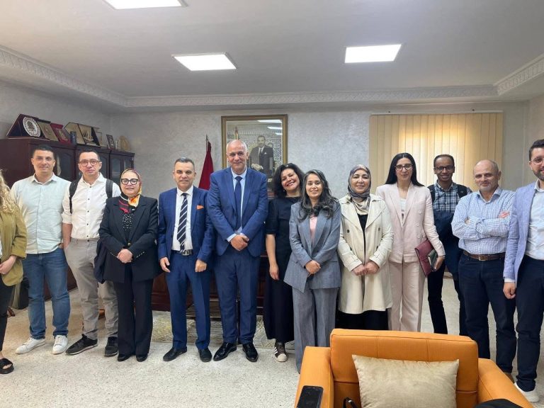 نائب رئيس جماعة تطوان يستقبل بمقر الجماعة عددا من المشاركين والمساهمين في مشروع NATUR INCMED