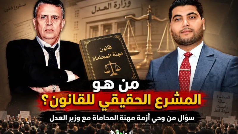 من هو المشرع الحقيقي للقانون؟  سؤال من وحي أزمة مهنة المحاماة مع وزير العدل