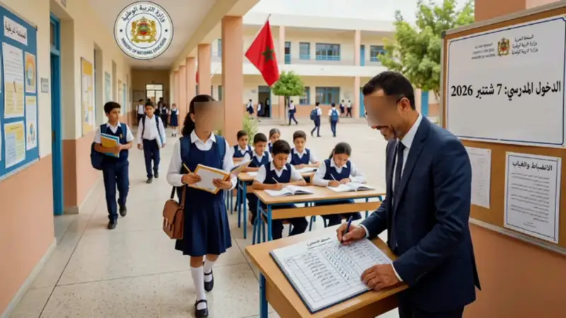 وزارة التربية تحسم الدخول المدرسي.. انطلاق فعلي للدروس يوم 7 شتنبر وتتبع يومي لحضور التلاميذ